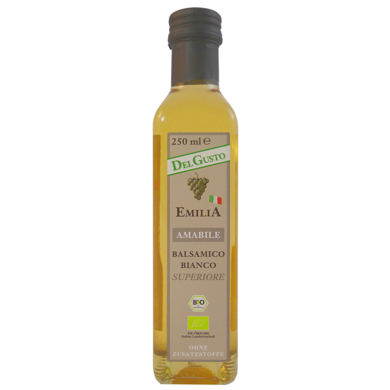 DelGusto BIANCO SUPERIORE BALSAMICO Bio Vegan - Produktbild