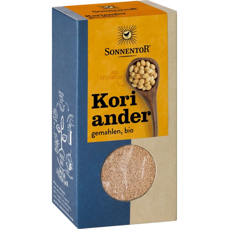 Sonnentor Koriander gemahlen, Packung - Produktbild