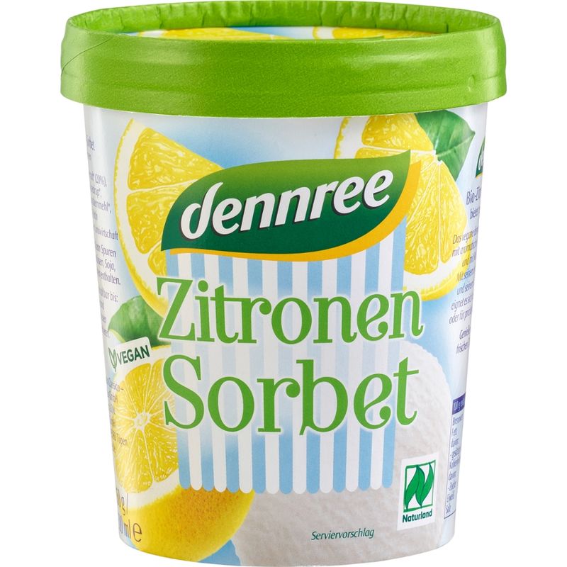 dennree Zitronen-Sorbet - Produktbild