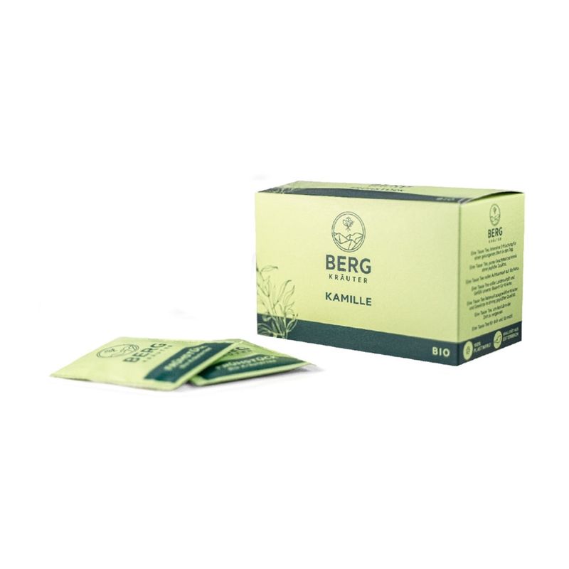 Bergkräuter Bergkräuter BIO Kamille, Doppelkammer 20x1,7g - Produktbild