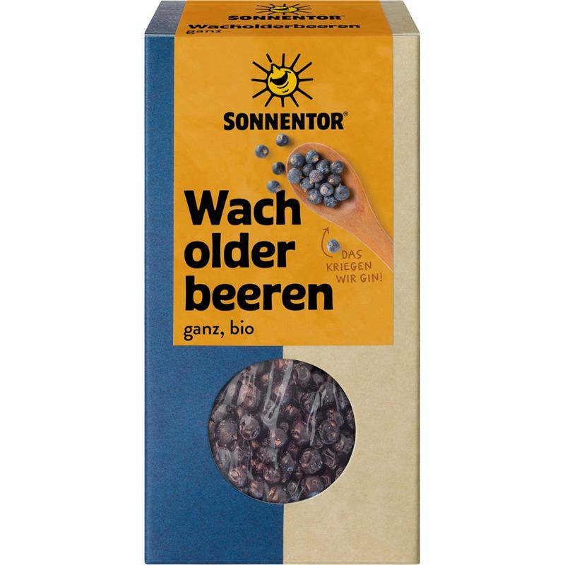 Sonnentor Wacholderbeeren ganz, Packung - Produktbild