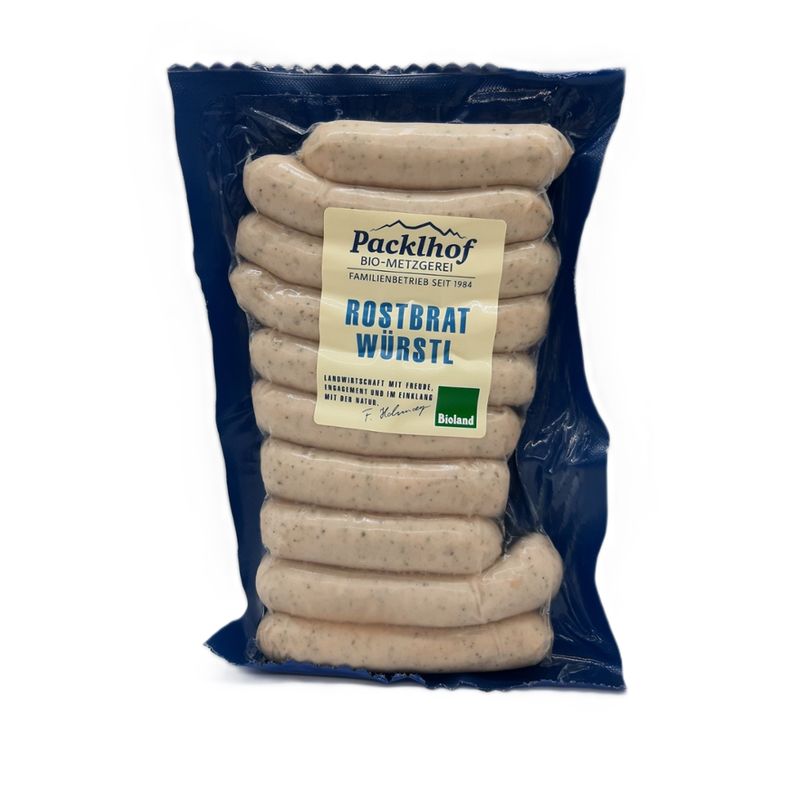 Packlhof Rostbratwürstl 10 Stück 250g SB - Produktbild