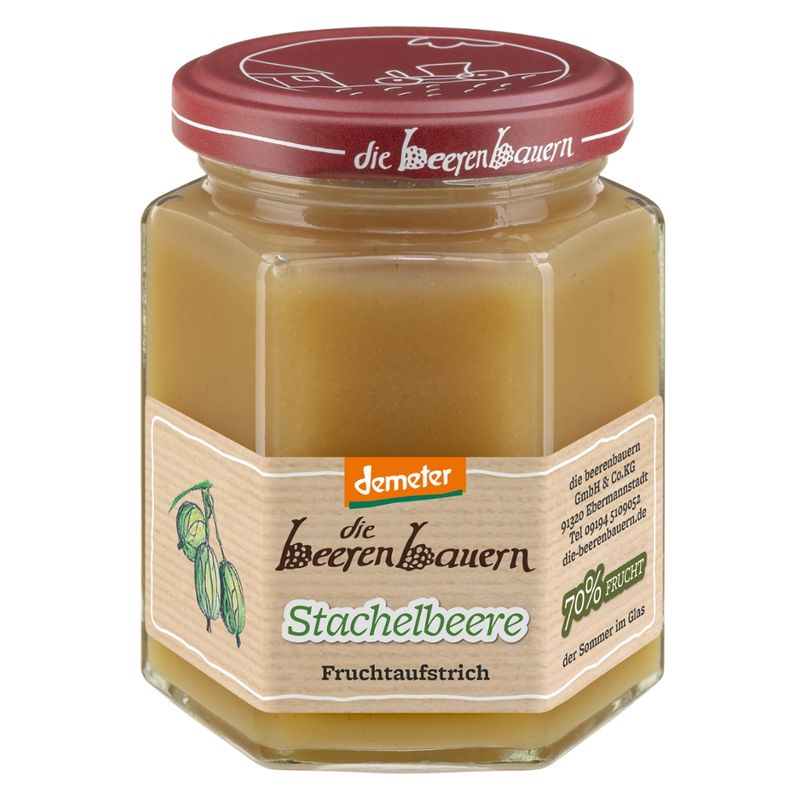 die beerenbauern Stachelbeere Fruchtaufstrich - Produktbild