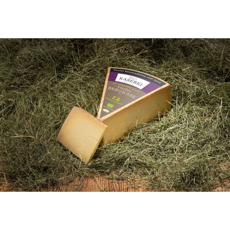 Biokäserei Walchsee  Tiroler Bergkäse g.U., biologisch, aus Walchsee , Zwickel, 12 Monate - Produktbild