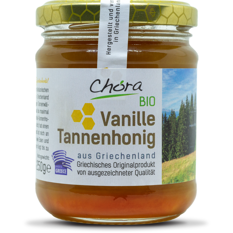 Chora Bio Vanille Tannenhonig - Produktbild