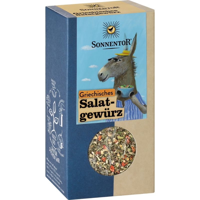 Sonnentor Griechisches Salatgewürz, Packung - Produktbild