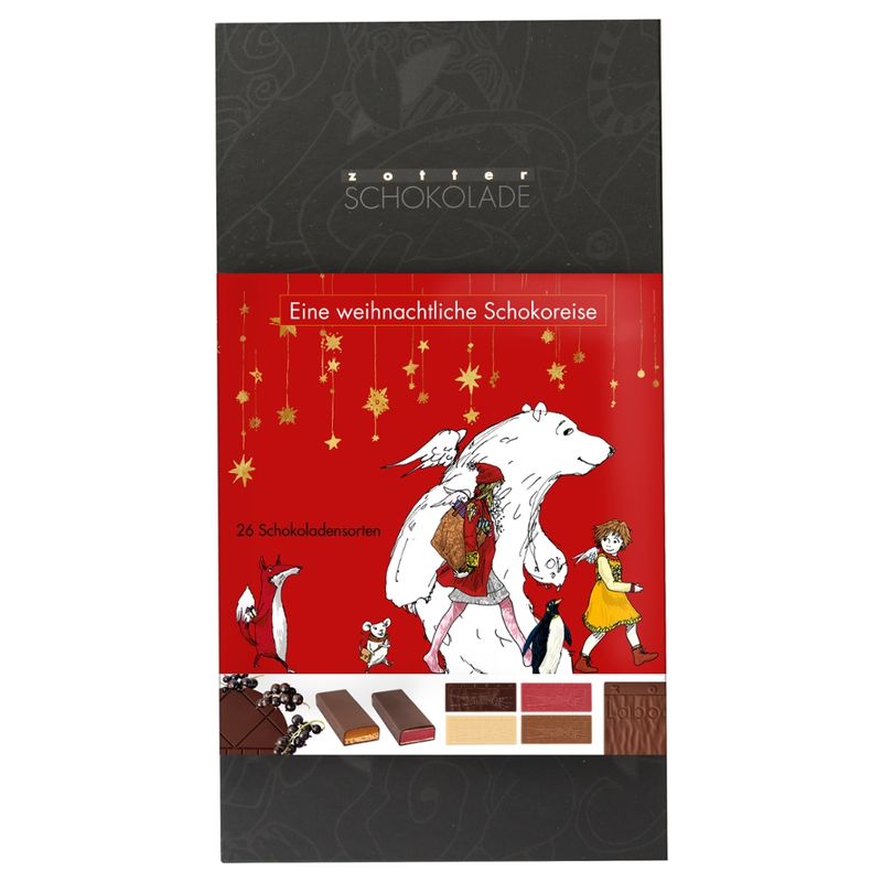 Zotter Schokolade Eine weihnachtliche Schokoreise - Produktbild