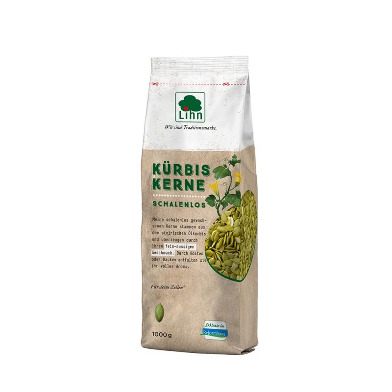 Lihn Kürbiskerne, schalenlos gewachsen - Produktbild