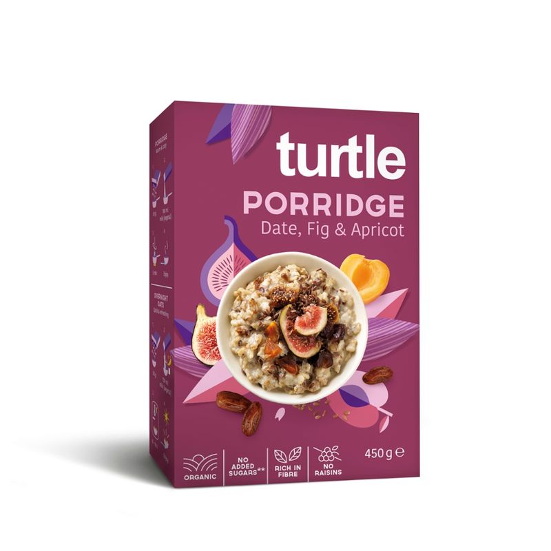 Turtle - Better Breakfast Porridge Date Fig Apricot - Produktbild