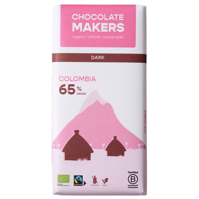 Chocolatemakers Kolumbien Dunkel 65% - Produktbild