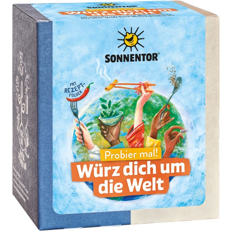 Sonnentor Würz dich um die Welt Probier mal!, Packung - Produktbild
