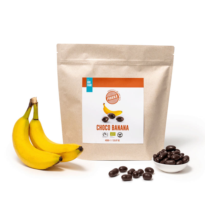Pakka Choco Banana, Bio & Fairtrade, 450g - Produktbild