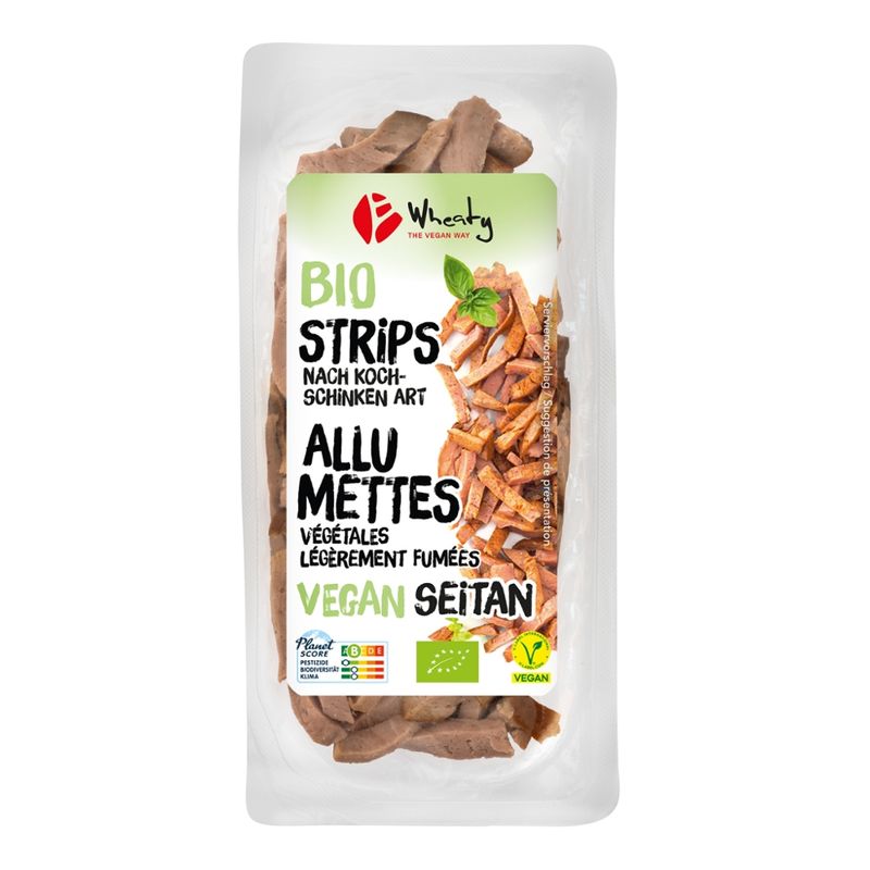 Wheaty Strips - nach Kochschinken Art - Produktbild
