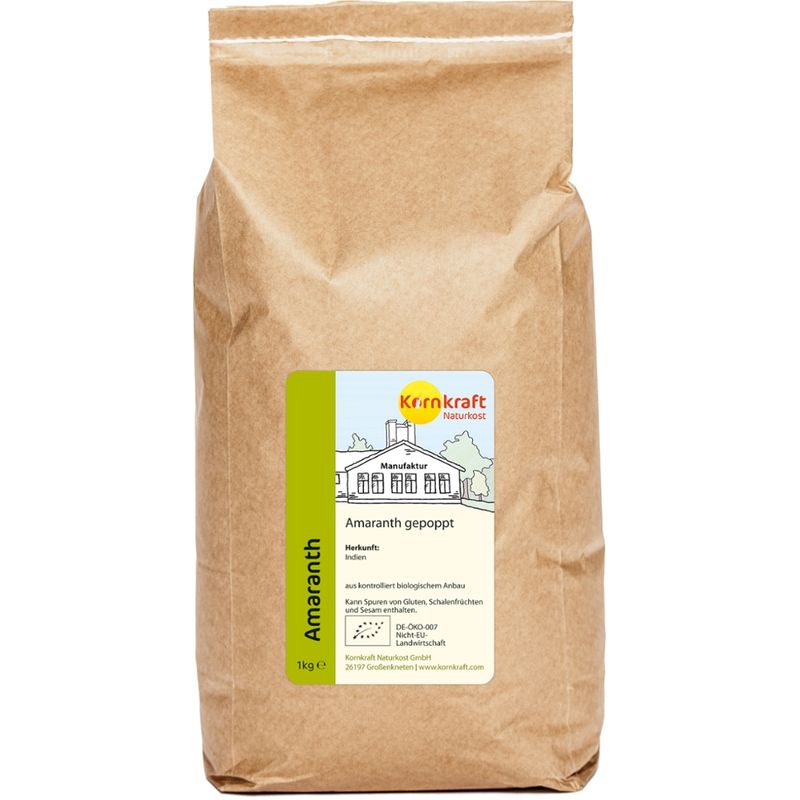 Kornkraft Amaranth gepoppt - Produktbild