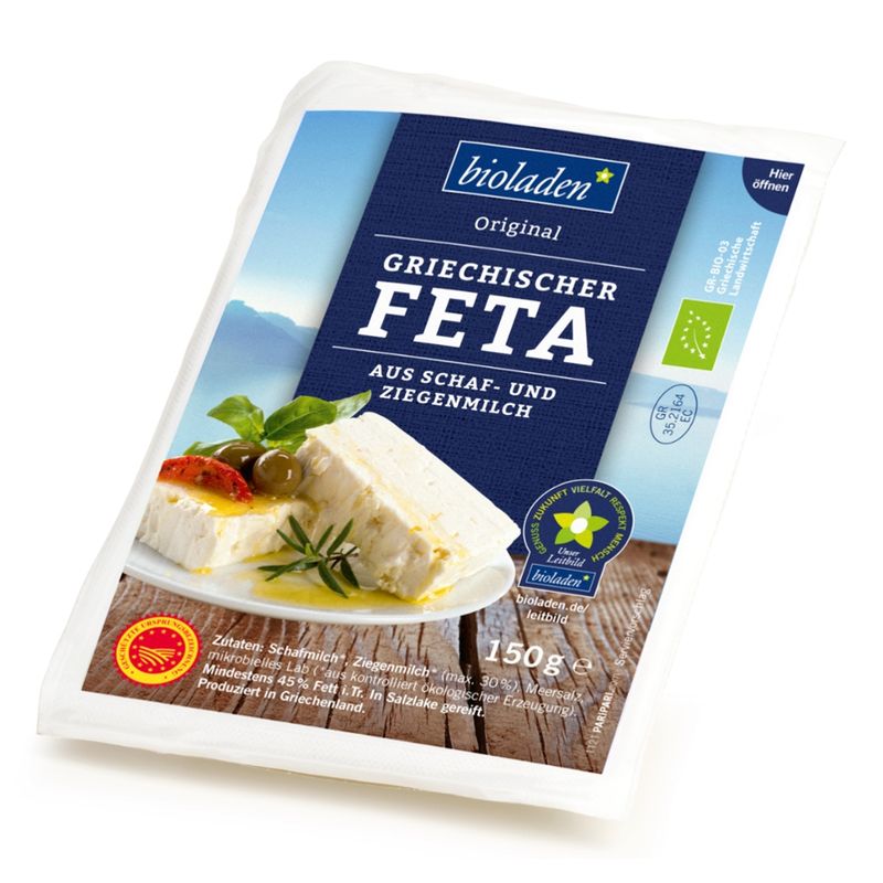 bioladen Griechischer Feta aus Schaf- und Ziegenmilch - Produktbild