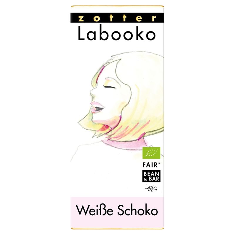 Zotter Schokolade Labooko Weiße Schokolade - Produktbild