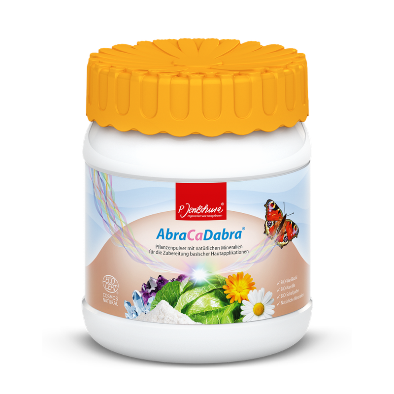 P. Jentschura P. Jentschura AbraCaDabra 600 g Pflanzenpulver mit natürlichen Mineralien für die Zubereitung basischer Hautapplikationen - Produktbild
