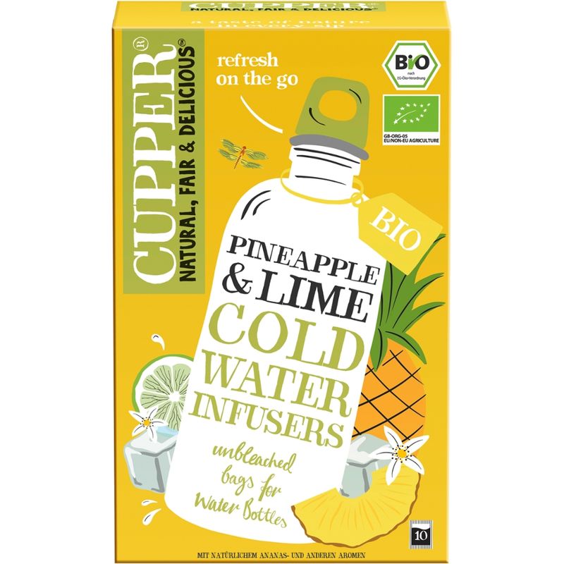 Cupper Cold Water Pineapple Lime - Produktbild