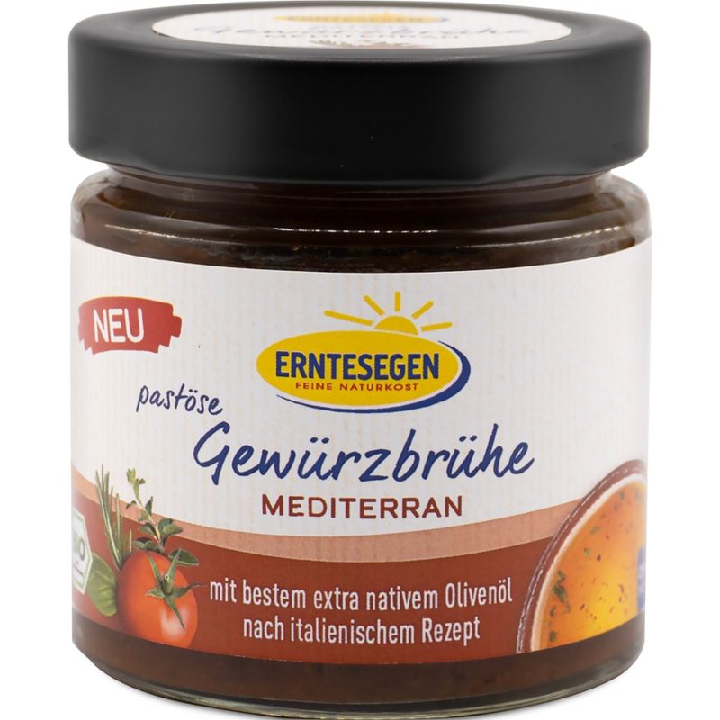 Erntesegen Pastöse Gemüsebrühe Mediterran BIO - Produktbild