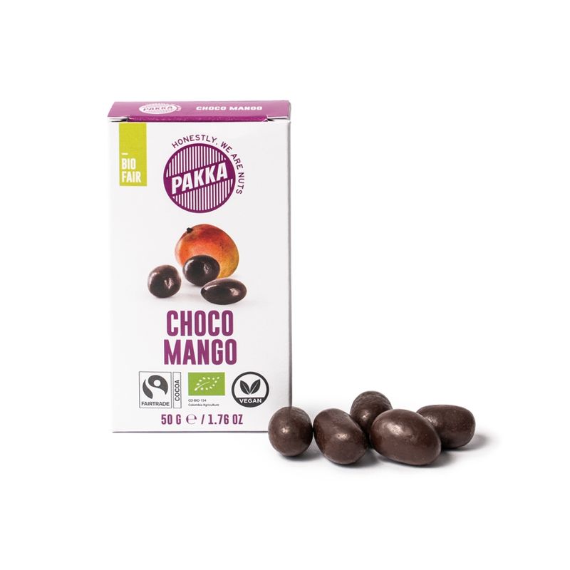 Pakka Choco Mango, Bio & Fairtrade, 50g - Produktbild