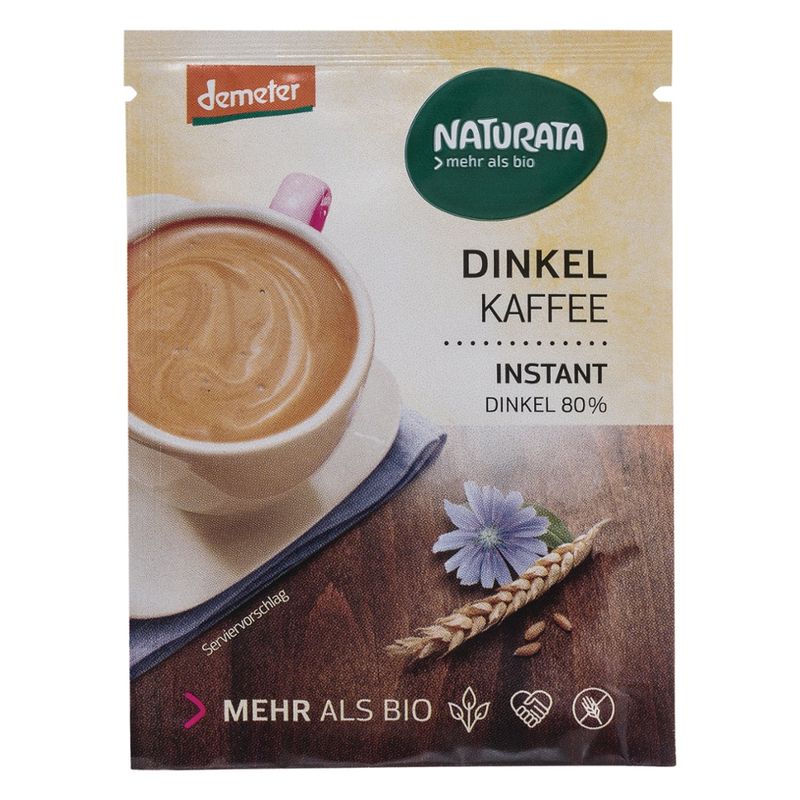 NATURATA Dinkelkaffee, instant, Portionsbeutel - Produktbild