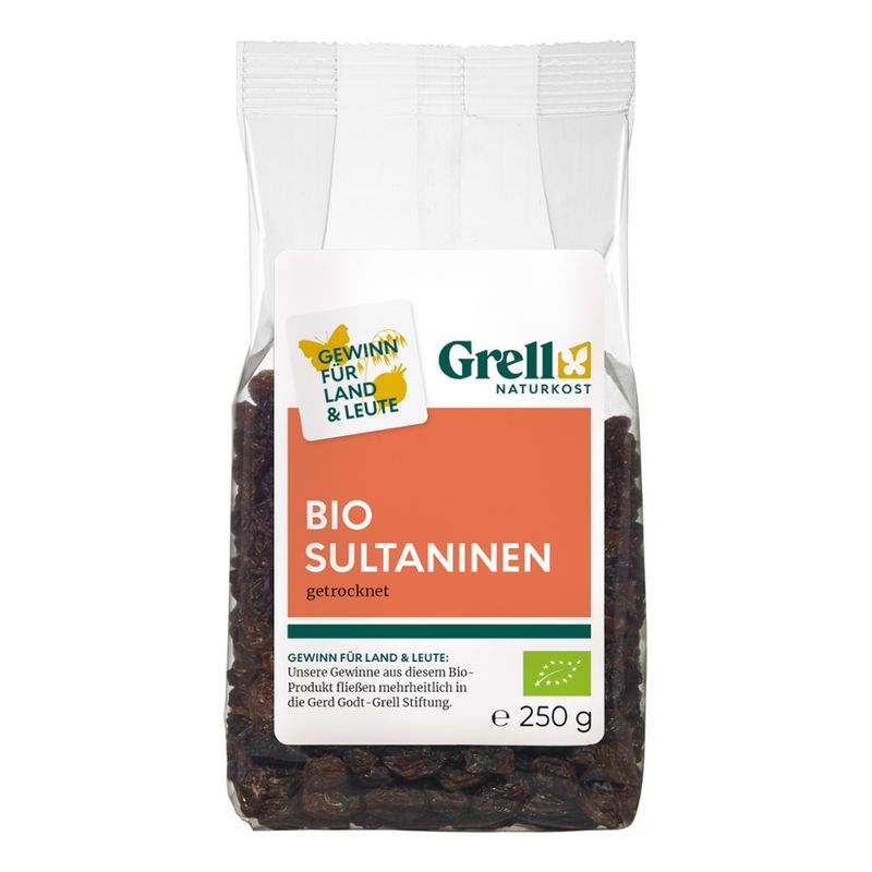Grell Naturkost Sultaninen getrocknet - Produktbild