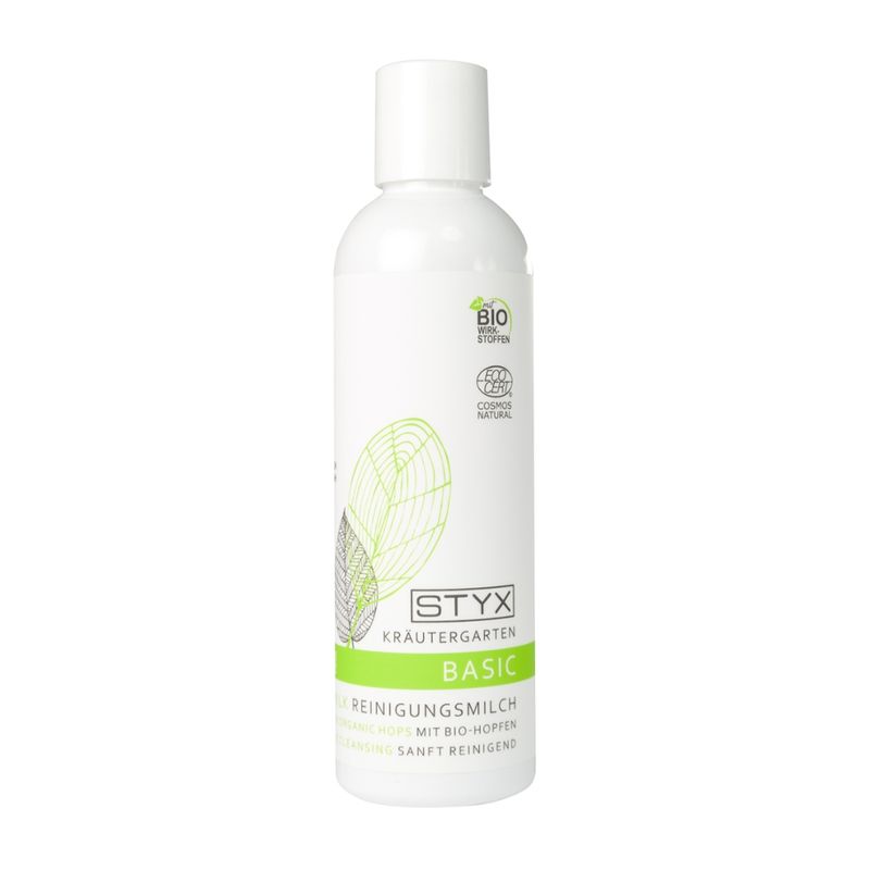 Styx Naturcosmetic Kräutergarten Reinigungsmilch Bio-Hopfen 200ml Cosmos nat. - Produktbild