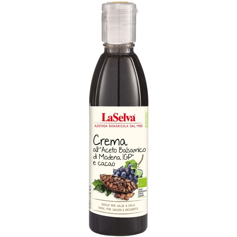 LaSelva Creme mit Balsamessig aus Modena und Kakao IGP - Produktbild