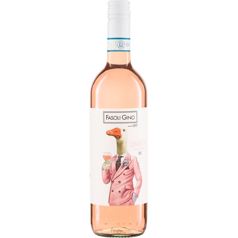 Riegel Erzeugermarken Bardolino Chiaretto DOC LA CORTE DEL POZZO Fasoli - Produktbild