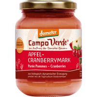 CV demeter Apfel-Cranberrymark 360g - Produktbild