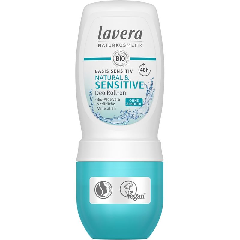 lavera Deo Roll-on basis sensitiv NATURAL & SENSITIVE - Produktbild