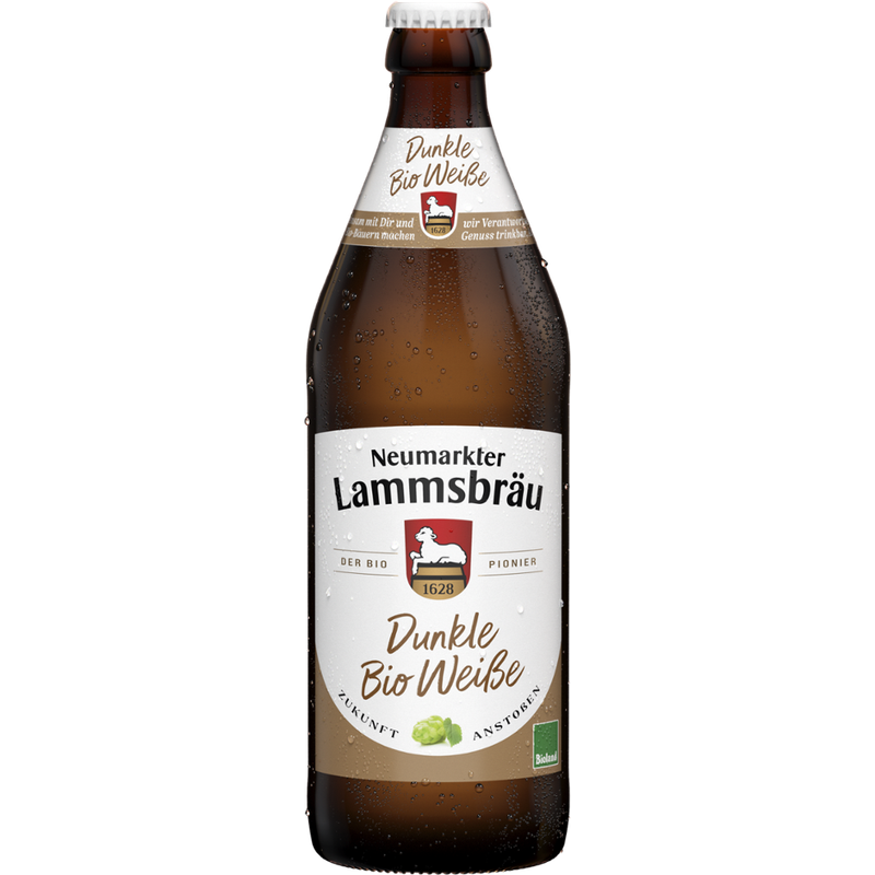 Neumarkter Lammsbräu Neumarkter Lammsbräu Dunkle Bio Weiße 0,5l - Produktbild