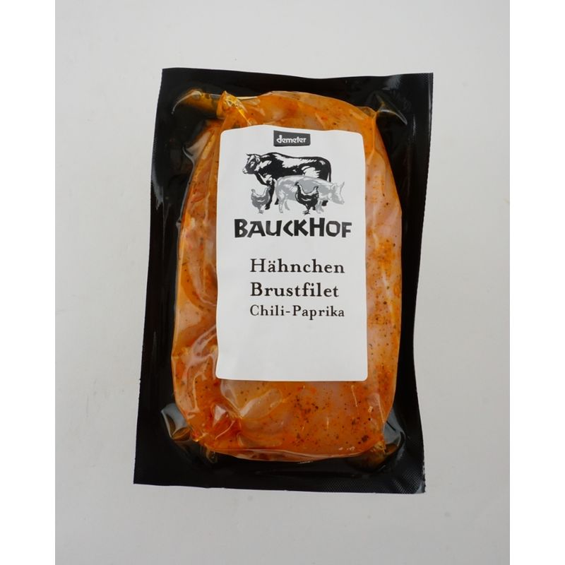 Bauckhof Hähnchenbrustfilet mit Chili-Paprika 2er - Produktbild