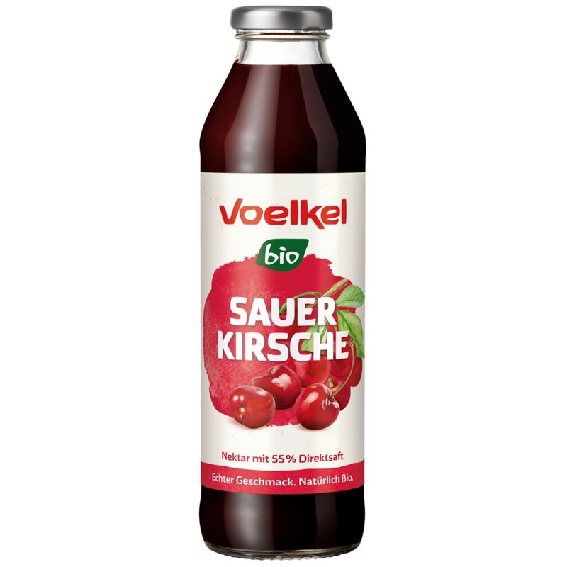Voelkel Sauerkirsche Nektar - Produktbild
