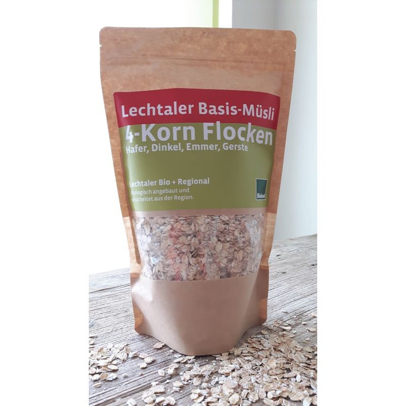 Lechtaler Kürbiskerne Lechtaler Basis Müsli 4 Korn - Produktbild