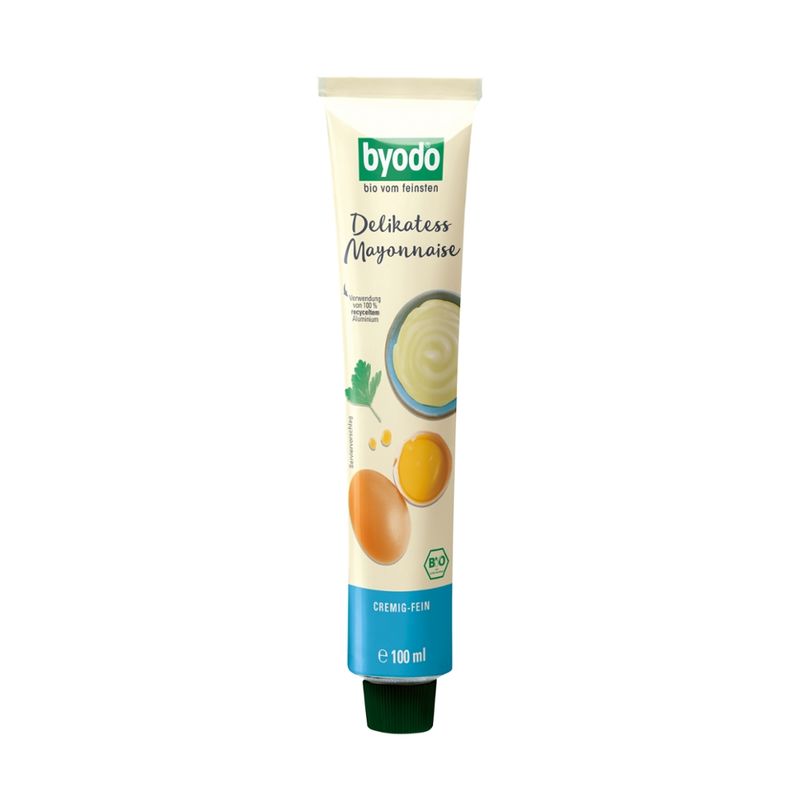 Byodo Byodo High quality Mayonnaise, 80% fat, tube, 100ml - Produktbild