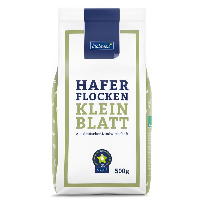 bioladen b* Haferflocken, Kleinblatt, Bioland - Produktbild