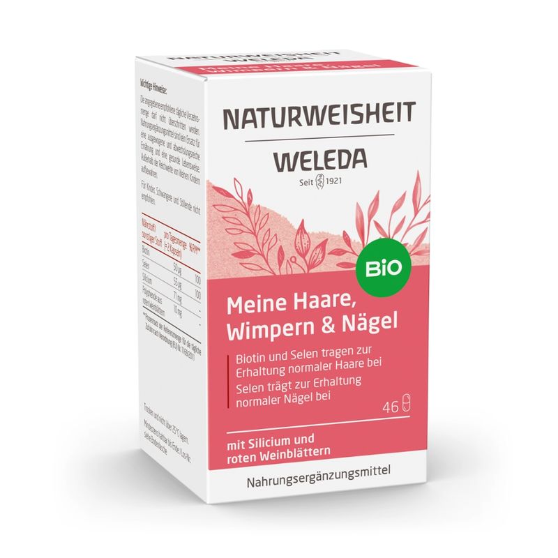 Weleda NATURWEISHEIT Meine Haare, Wimpern & Nägel 46 St. - Produktbild