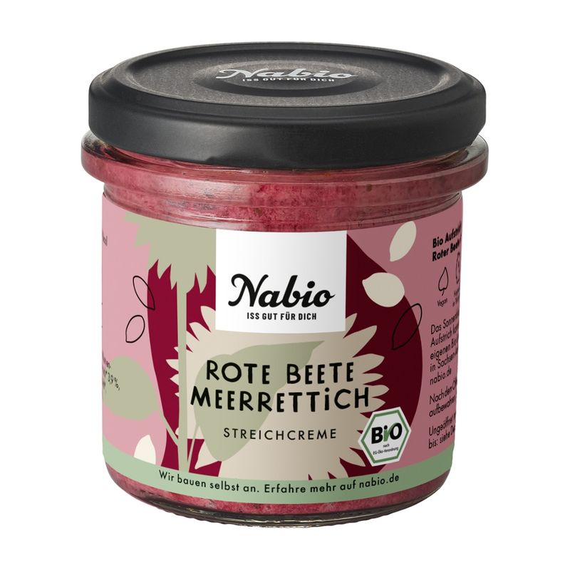 Nabio Nabio Streich Creme Rote Beete Meerrettich - Produktbild