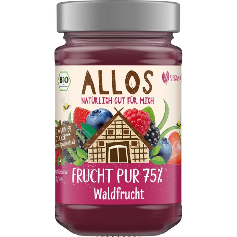 Allos Frucht Pur 75% Waldfrucht - Produktbild