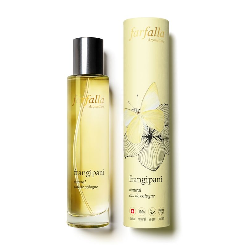 farfalla frangipani, natural eau de cologne, 50ml - Produktbild