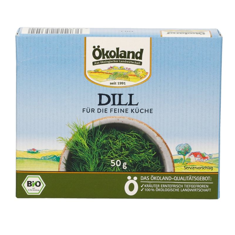 ÖKOLAND Dill fein gehackt - Produktbild