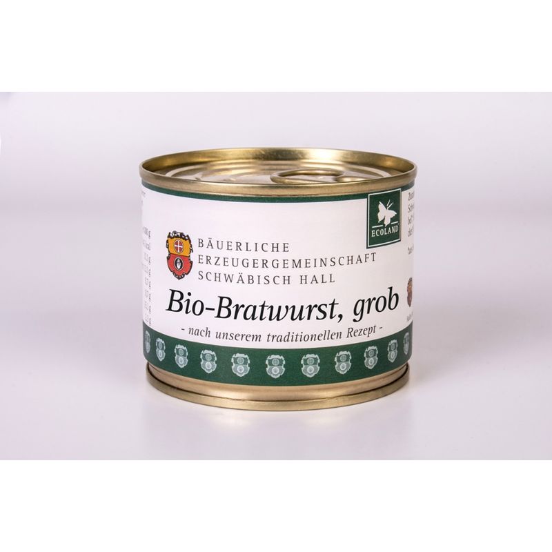 Bäuerliche Erzeugergemeinschaft Schwäbisch Hall Bio Bratwurst - Produktbild