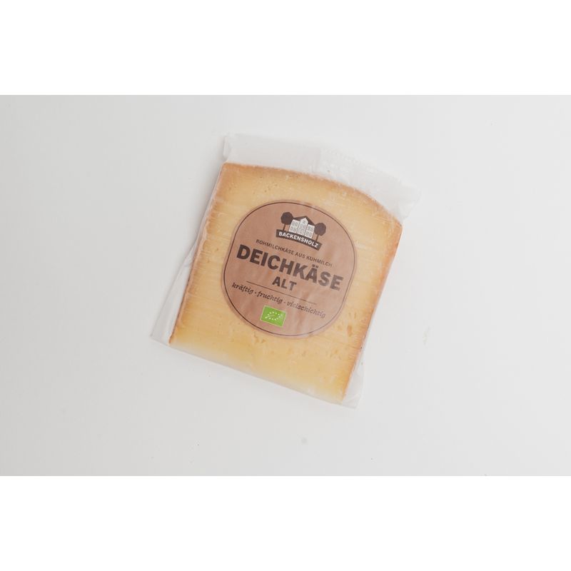 Backensholzer Rohmilchkäse PrePack, Deichkäse ALT, 140g x 8 - Produktbild