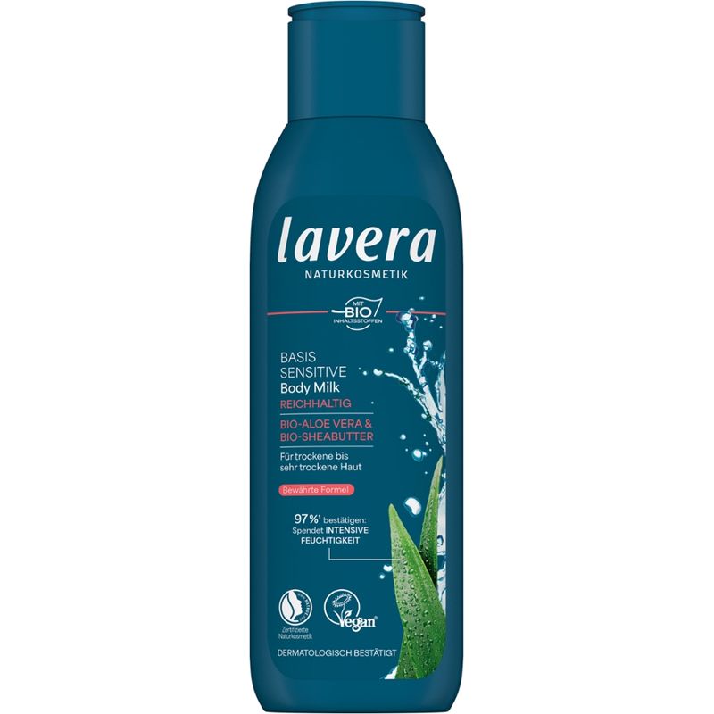 lavera Basis Sensitive Body Milk Reichhaltig - Produktbild