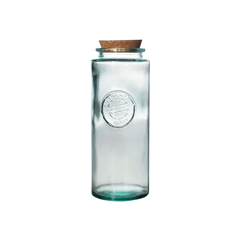 memo Handelsware Vorratsglas "Authentic" aus Recyclinggals, 1,45 l - Produktbild