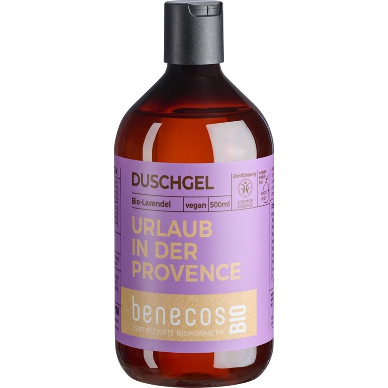 benecos benecosBIO Duschgel BIO-Lavendel - URLAUB IN DER PROVENCE - Produktbild