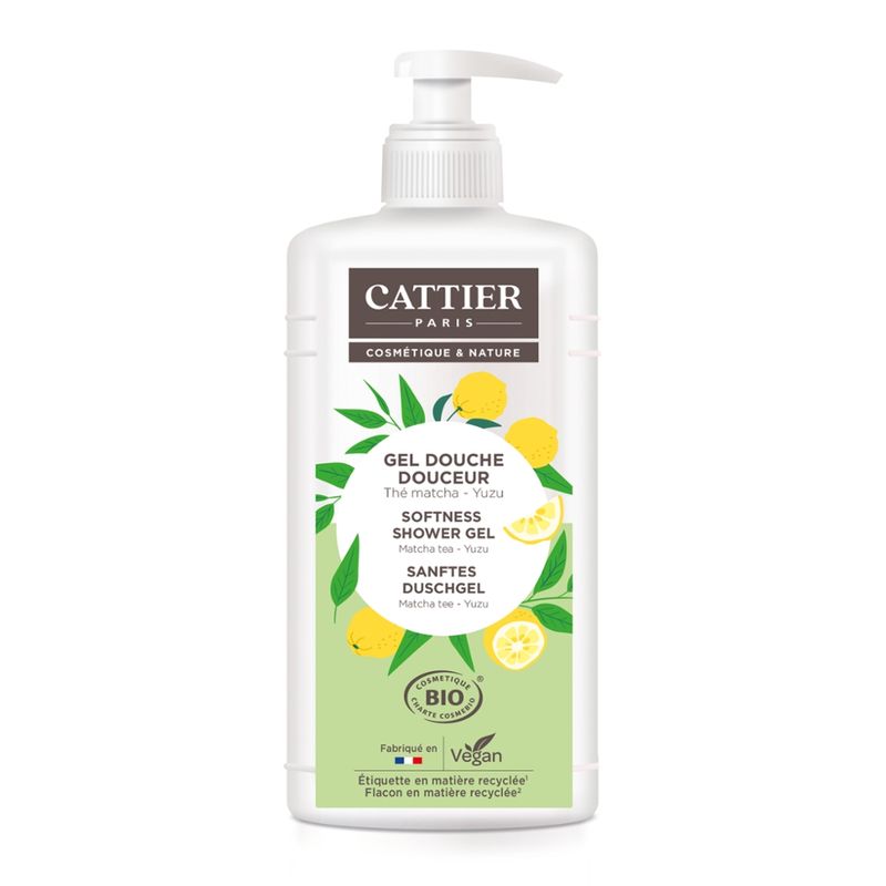 Cattier Paris Cattier Duschgel Matcha Tee – Yuzu Duft Sanft und entspannend - Produktbild