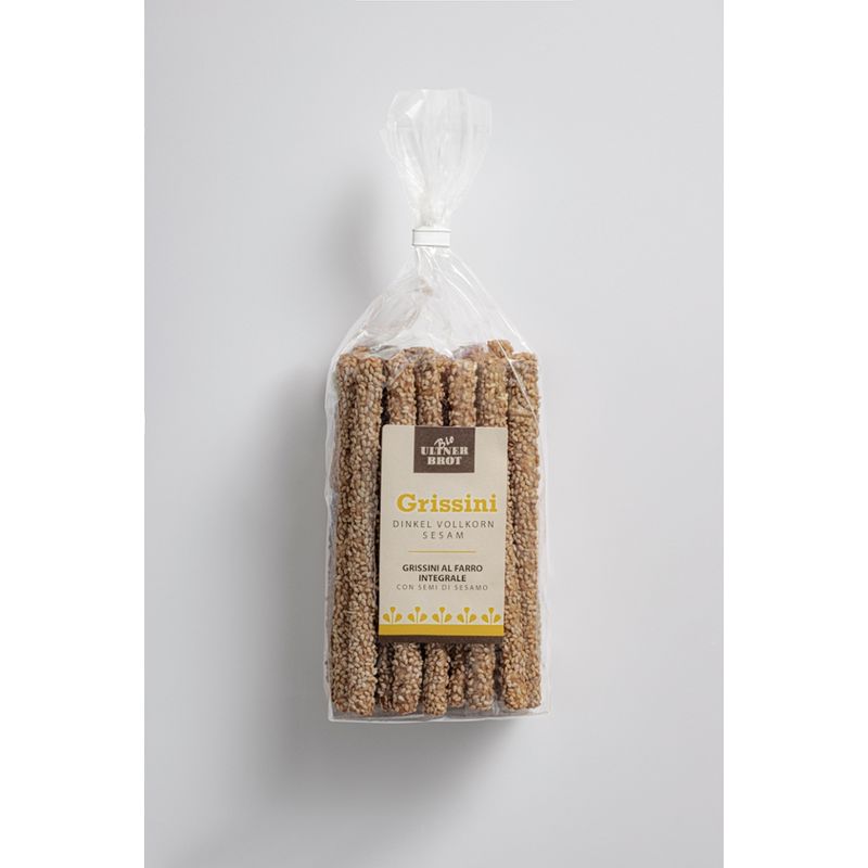 ULTNER BROT KG des Schwienbacher R. & Co. Organic Spelt Grissini with Sesame - Produktbild