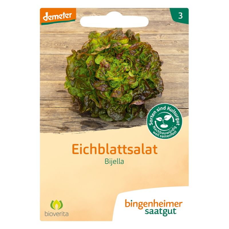 Bingenheimer Saatgut Bijella - Eichblattsalat - Produktbild
